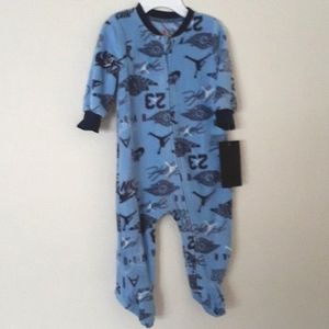 Nike Jordan Microfleece Footie Sleeper 6M New With Tag